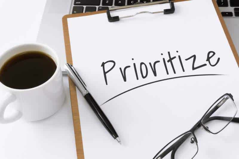 Some Strategies to Prioritize Your Life
