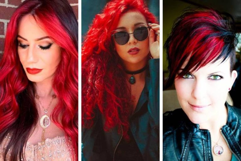 Black and Red Hair: Ideas That Everyone Should Try Once