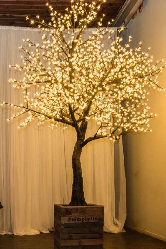 LED Tree at The Big Fake Wedding