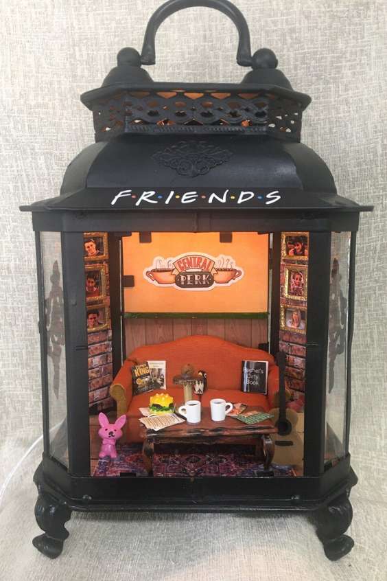 Central Perk coffee shop of the Friends tv show ,I'll be there for you enjoying coffee and friends