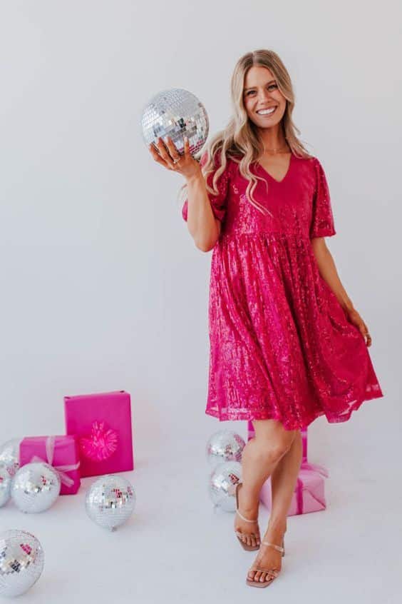 SHIMMERS SEQUIN DRESS