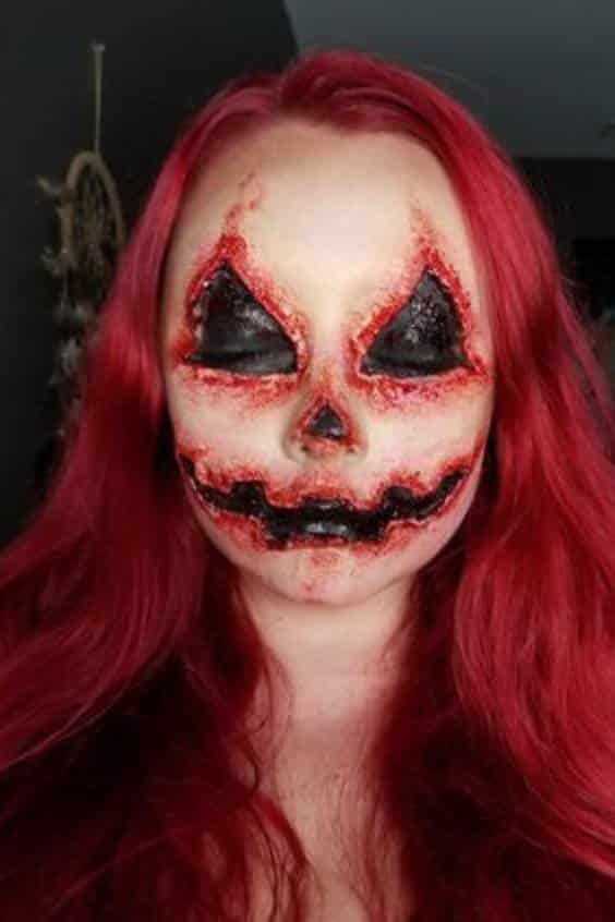 Halloween Look Vampire Makeup