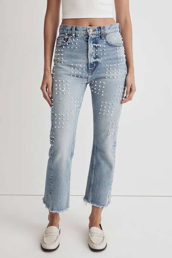 Embroidered Stowe Jeans