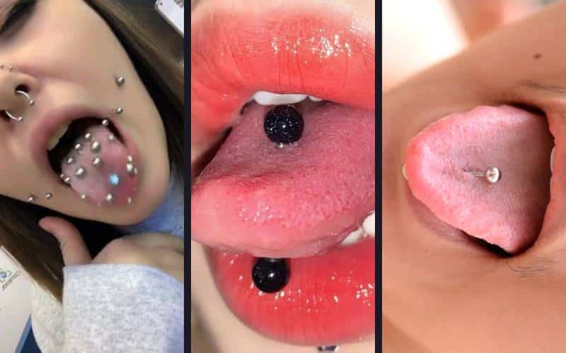Mouth Piercings - Tongue Piercing