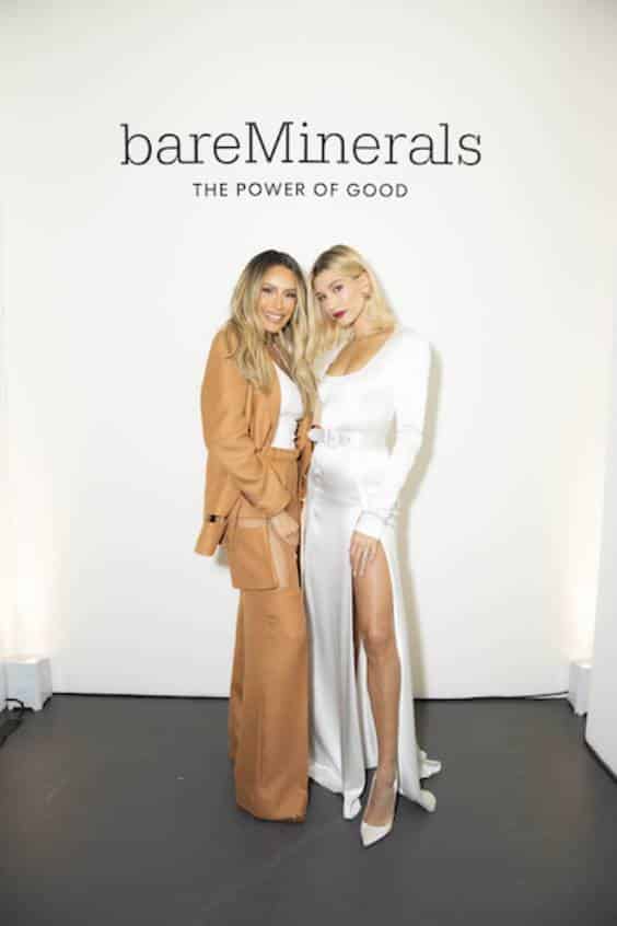 hailey bieber - Power of Good campaign for bare Minerals in 2018