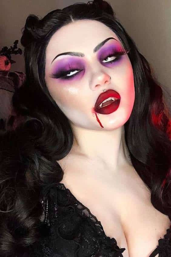 Elegant Vampire Makeup Ideas