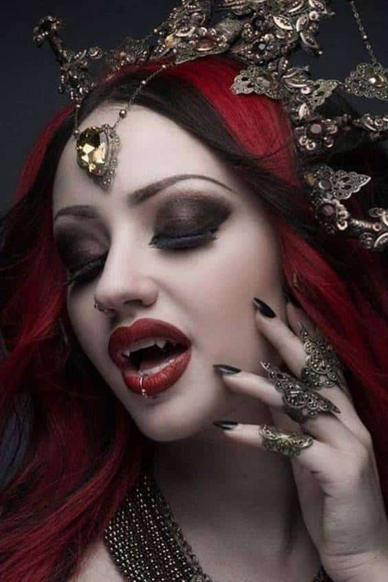 Vampire Makeup Bewitching Ideas