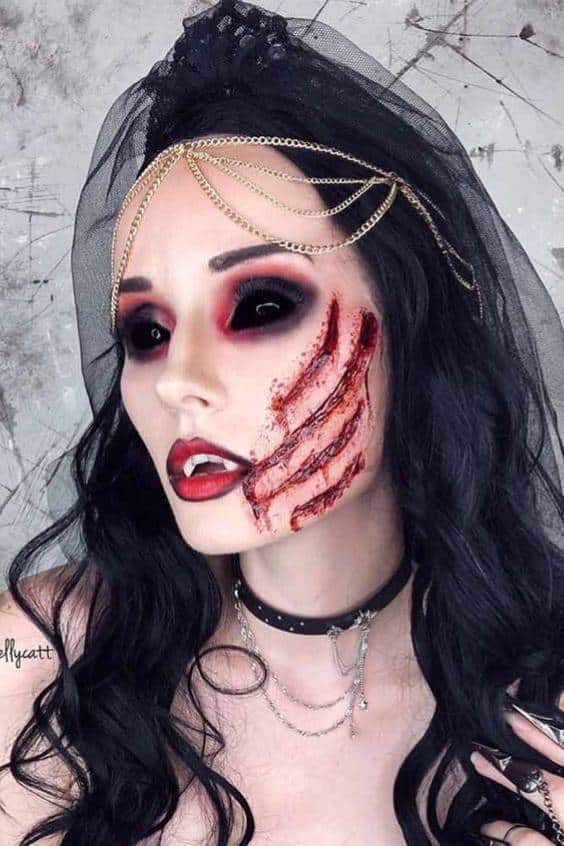 Vampire Bite Makeup Ideas