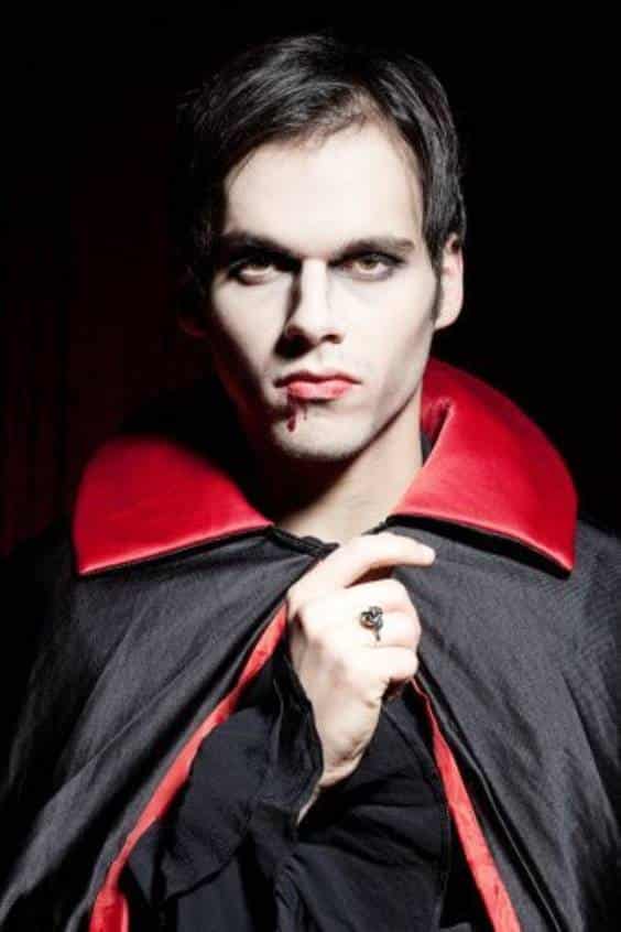 Mesmerizing Vampire Makeup Ideas for Men