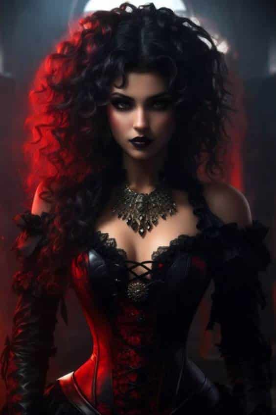 Vampire woman